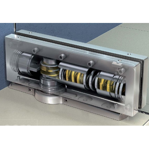 GP35 Frameless Glass Patch Door Closer (GP35) (Glass) Grant